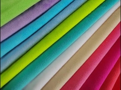 Super Soft 100% Polyester Minky Plush Toy Fabric 220GSM